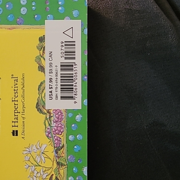 Children's Jamberry By Bruce Degen Harper Collins Publishers Board Book - Picture 4 of 5